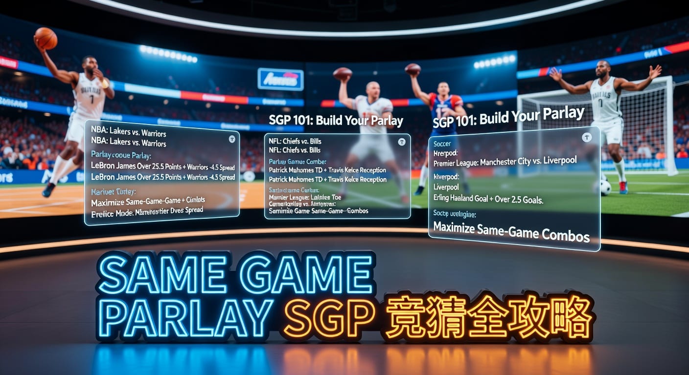 same game parlay SGP 实战指南