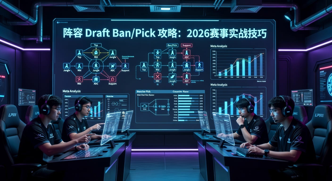 阵容 Draft Ban/Pick：BP思路与临场调整