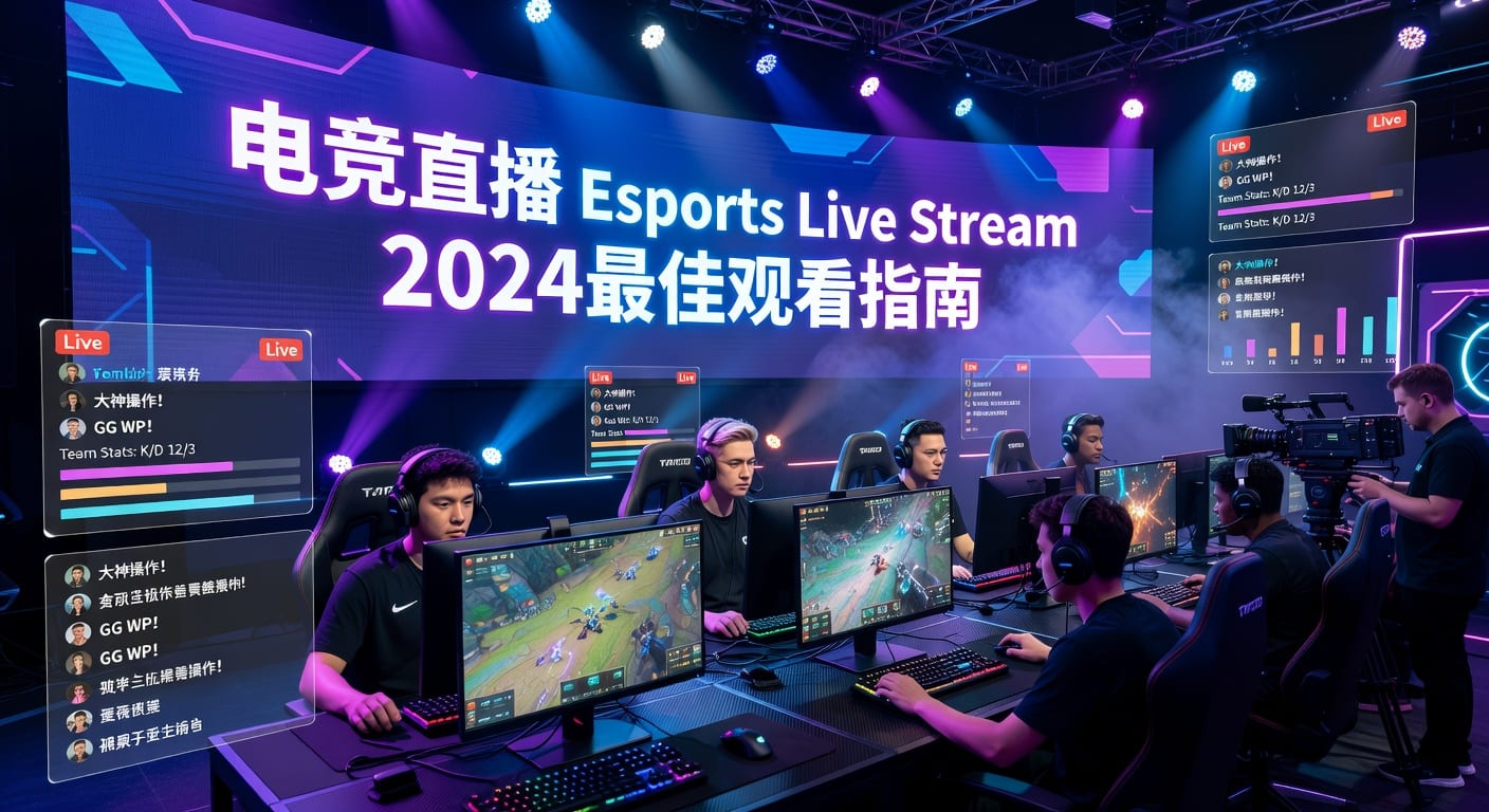 电竞直播 Esports Live Stream 观赛与判断指南