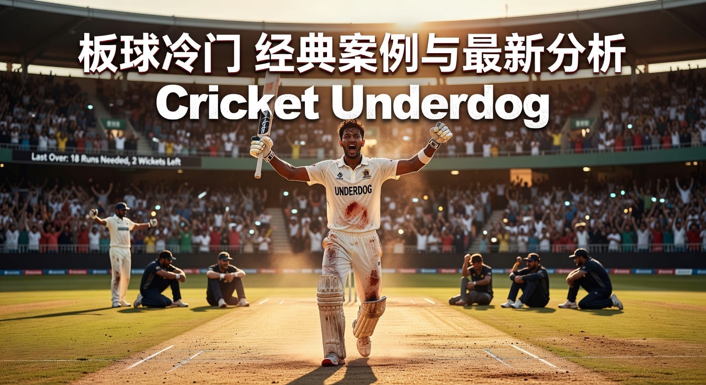 板球冷门 Cricket Underdog 分析：如何判断冷门机会