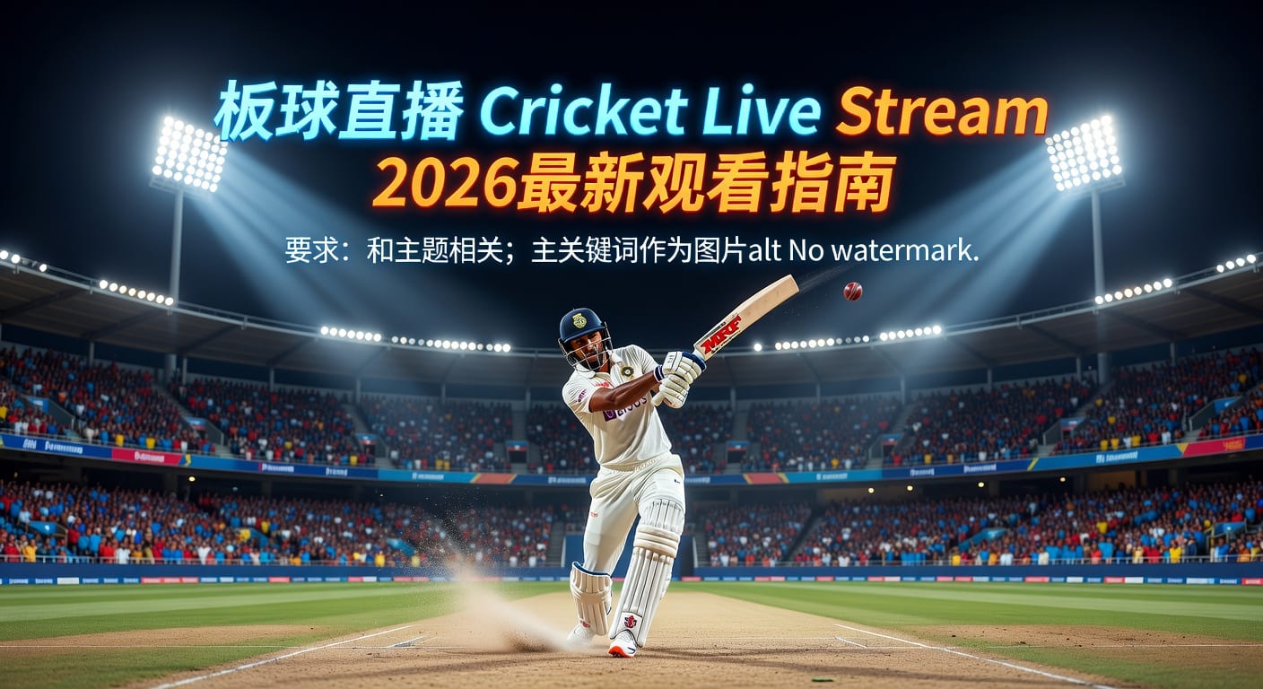 板球直播 Cricket Live Stream：2026观赛与数据判断