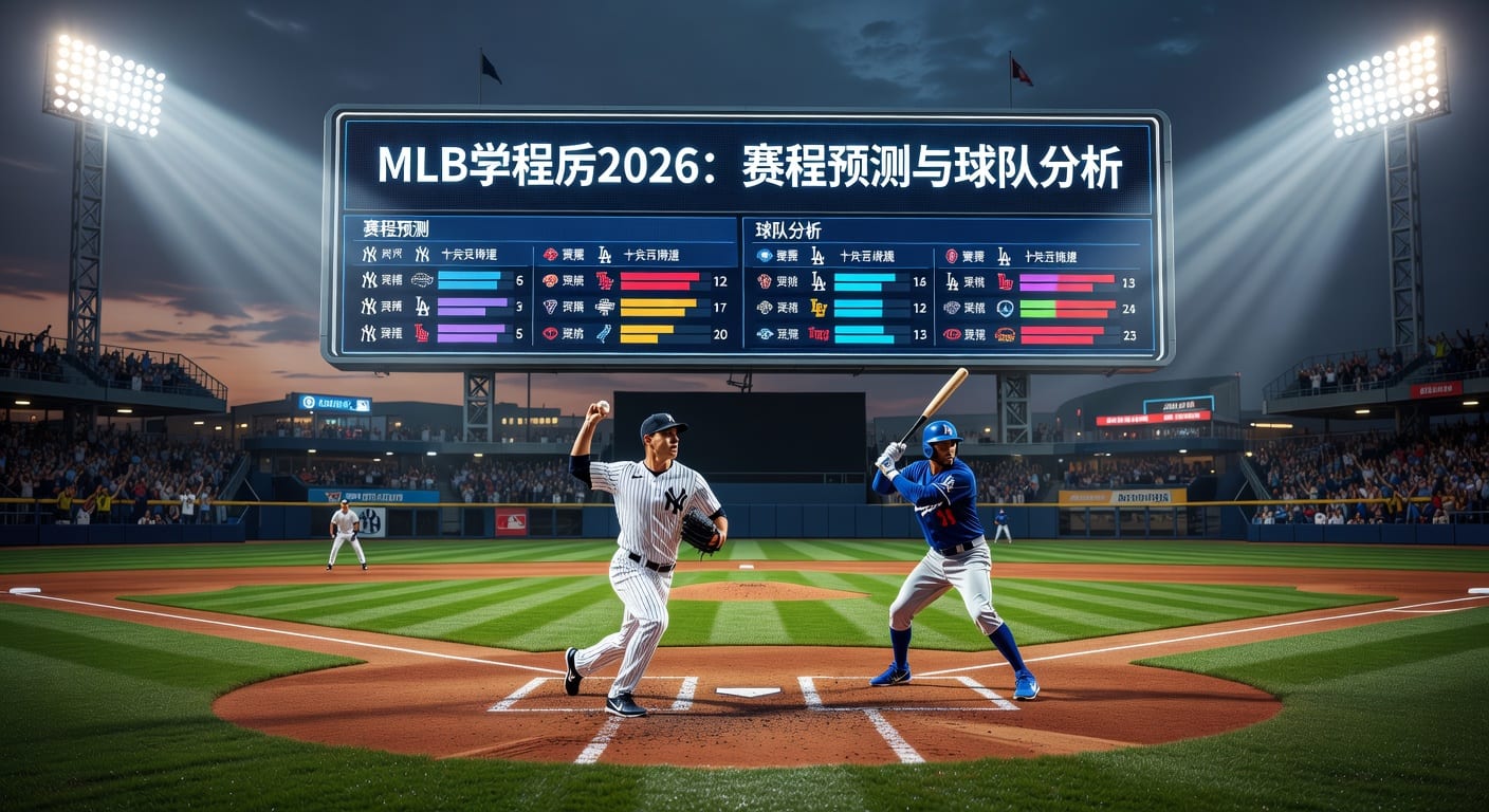MLB季后赛：2026年赛程、晋级逻辑与投注技巧